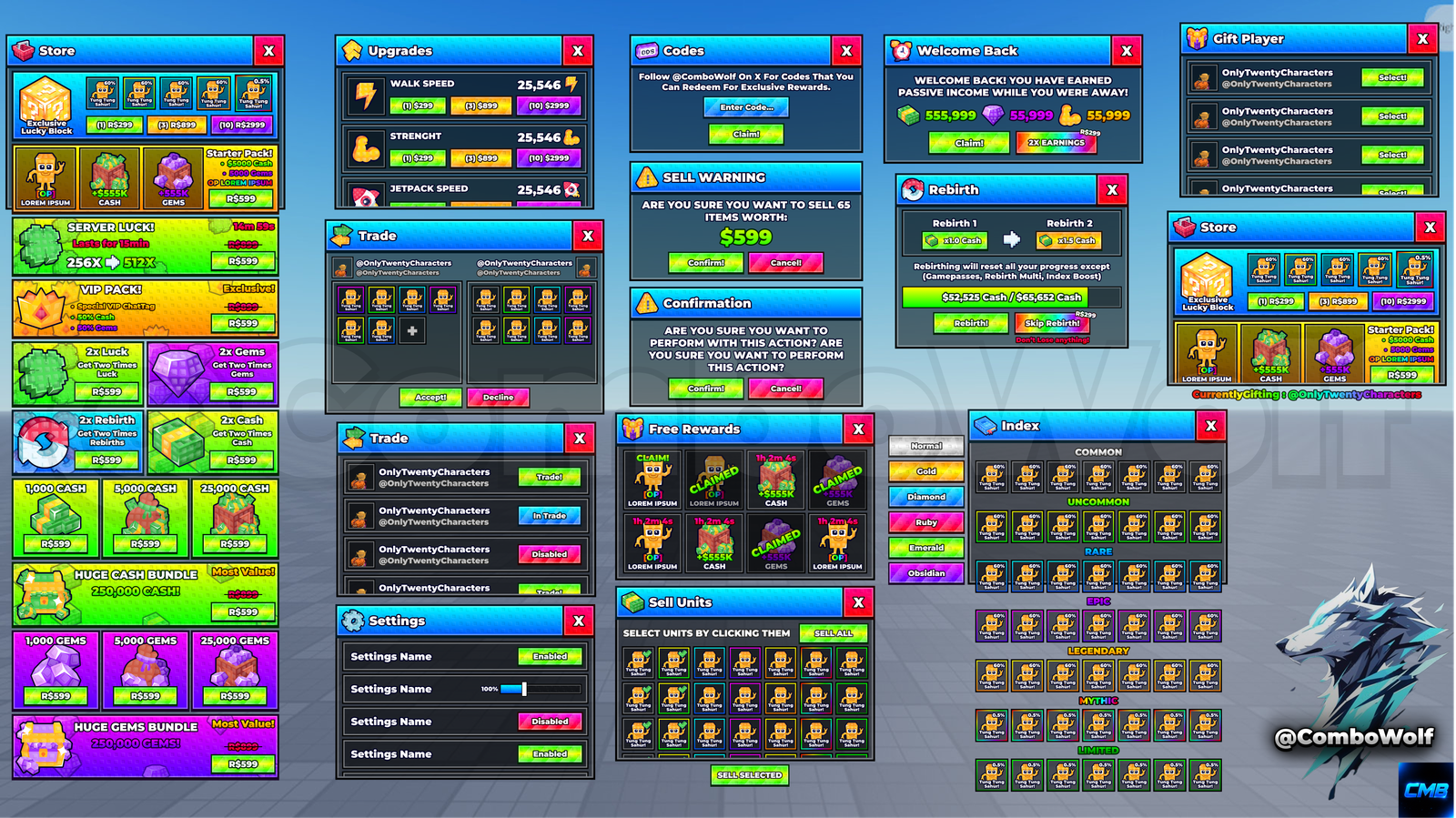 Stud UI Pack